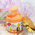 vc wet salt scrub bath salt strawberry exfoliating cleansing vitamin c scrub 650g foreign trade wholesale