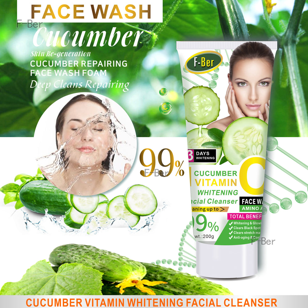export gentle cleansing milk soap base facial cleanser rice cucumber foam amino acid mousse deep cleansing
