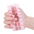 Zhengxiang custom gel nail stickers - waterproof french uv light therapy semi-cured nail art stickers - european & american cross-border amazon