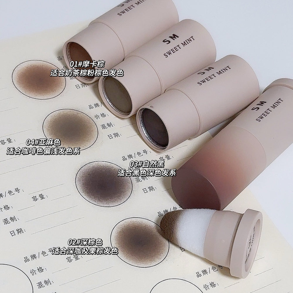 Makeup sweet mint hairline powder stick - hairline concealer, hair filler, hairline repair, sideburn shaping, contouring powder