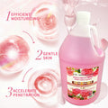 brightening and moisturizing rose water to shrink pores, firming and shrinking water rose toner 3.8l foreign trade wholesale