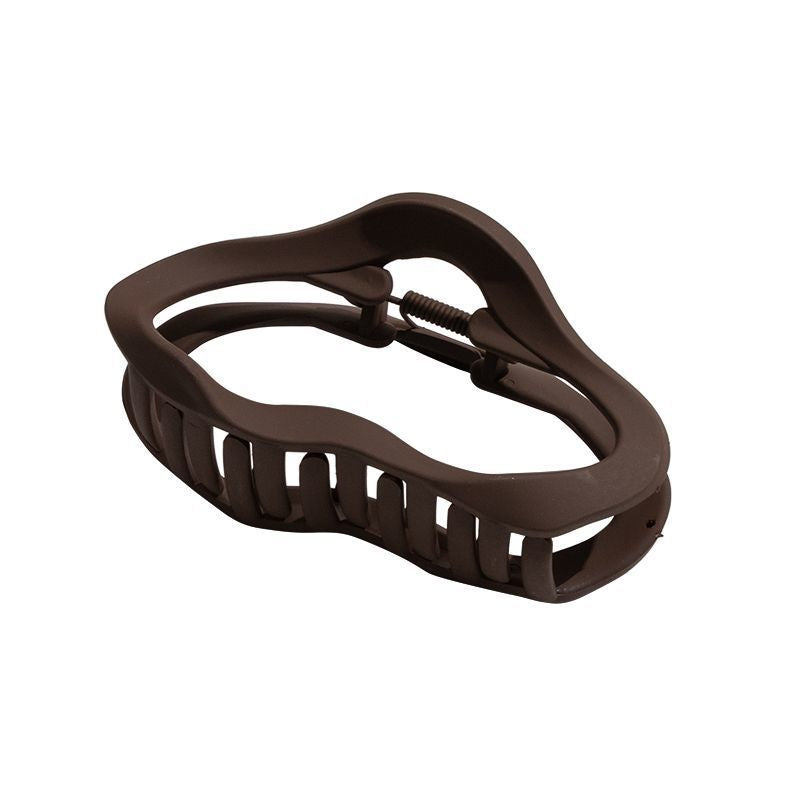Casual frosted cloud gripper large women's new arrival hair clip on the back of the head shark clip elegant hairpin classy headwear