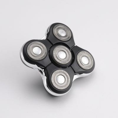 Shaver bald head machine five-blade remington pull-out power spare rotary accessories fast charging cross-border exclusive supply
