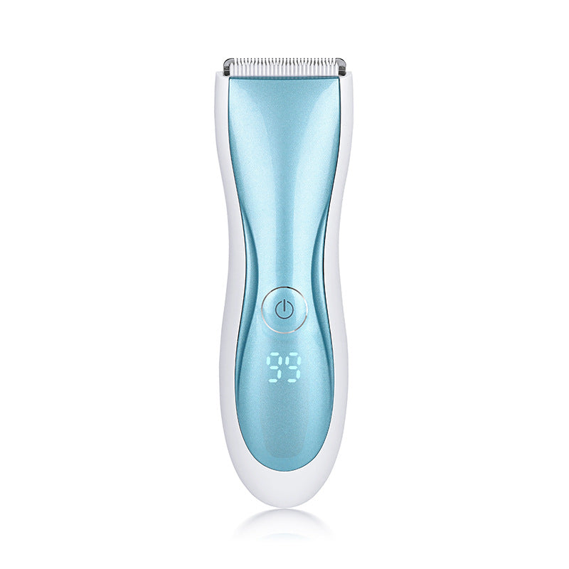 Electric men's private parts shaver, full body washable pubic hair trimmer, temu body hair shaver