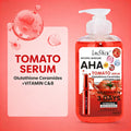 aha fruit acid tomato essence glutathione moisturizing, repairing, brightening and blackening essence 500ml