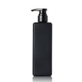 Square 500ml press-type shampoo & body wash bottle, pet plastic, for body lotion, conditioner, and lotion dispensing - empty bottle