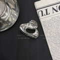 Cold style silver small gripper hair volume small shark clip metal niche style design clip hair clip female high-end