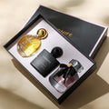 direct supply women's perfume gift box set black opium eau de liberty reversal paris perfume three-piece set wholesale