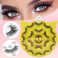 Nyx-20 (10 pairs of fried hair with fluffy layers, can be hung)