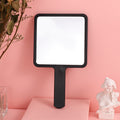 Wholesale makeup touch-up handheld mirror - square hand mirror, portable for girls, desktop makeup mirror - $2 store