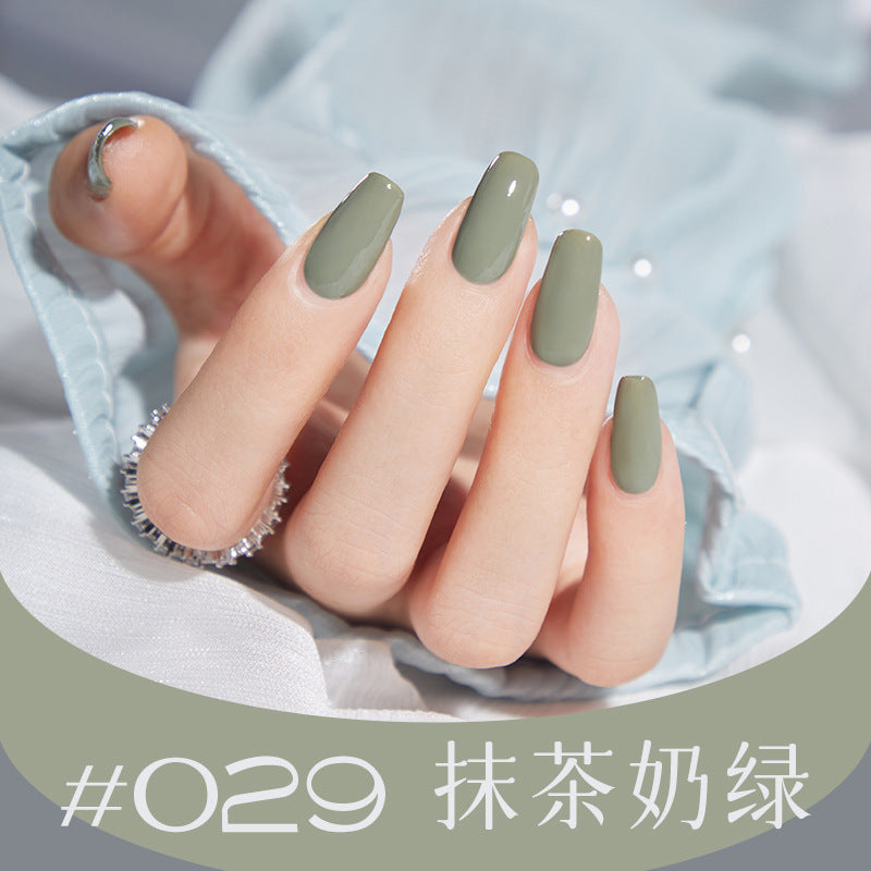 Nail polish, no baking, quick drying, long-lasting, tearable, fall and winter peelable, water-based, transparent nude color, nail salon nail polish wholesale