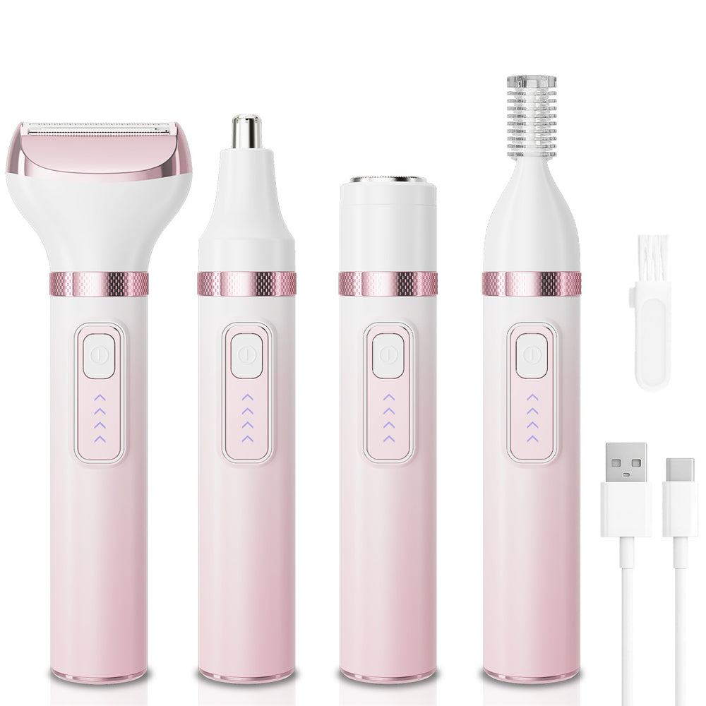 best-selling women's electric shaver, five-head hair trimmer, body hair remover, intimate area and full body hair removal device