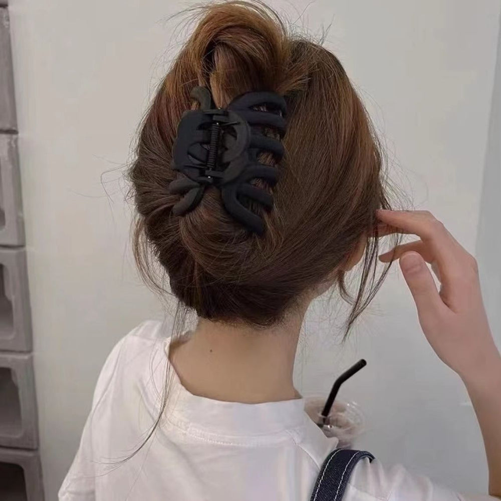 Lazy style abs elegant gripper retro ponytail fashion large neutral hair volume gripper women's hair clip