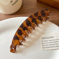 Lazy banana clip, high ponytail fixing clip, back of head hairpin, classy vertical clip hair accessories for women