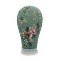 Green background floral design (includes pin and desktop stand)