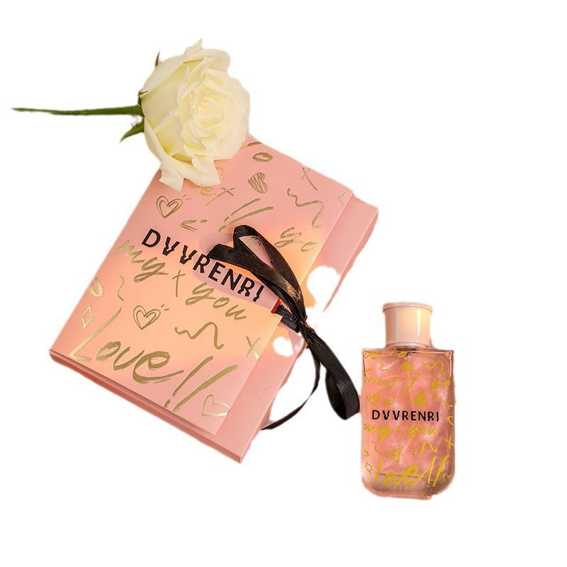 Gift box set: irresistible women's perfume - fresh, long-lasting, perfect for students & lovers. perfume for tiktok, cross-border wholesale