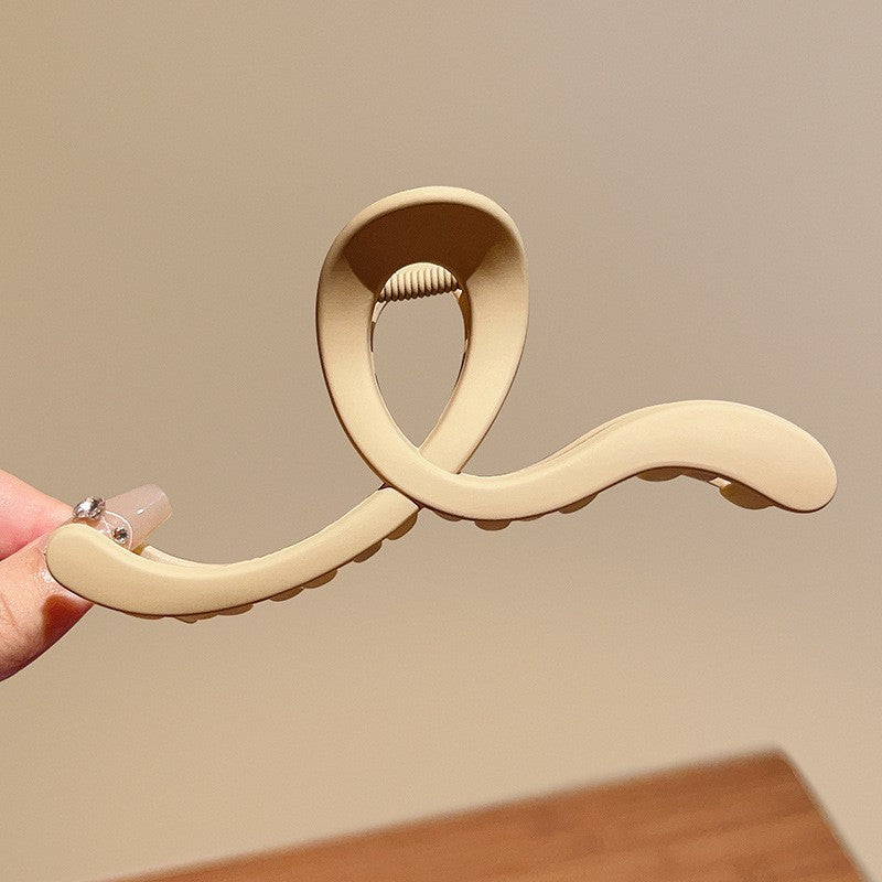 Classy sense of exquisite back head hair clip large hairpin female summer hair volume shark clip hair headwear hair accessories