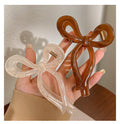 Classy bows clip women's autumnew arrival hair clip large shark clip elegant hair accessories