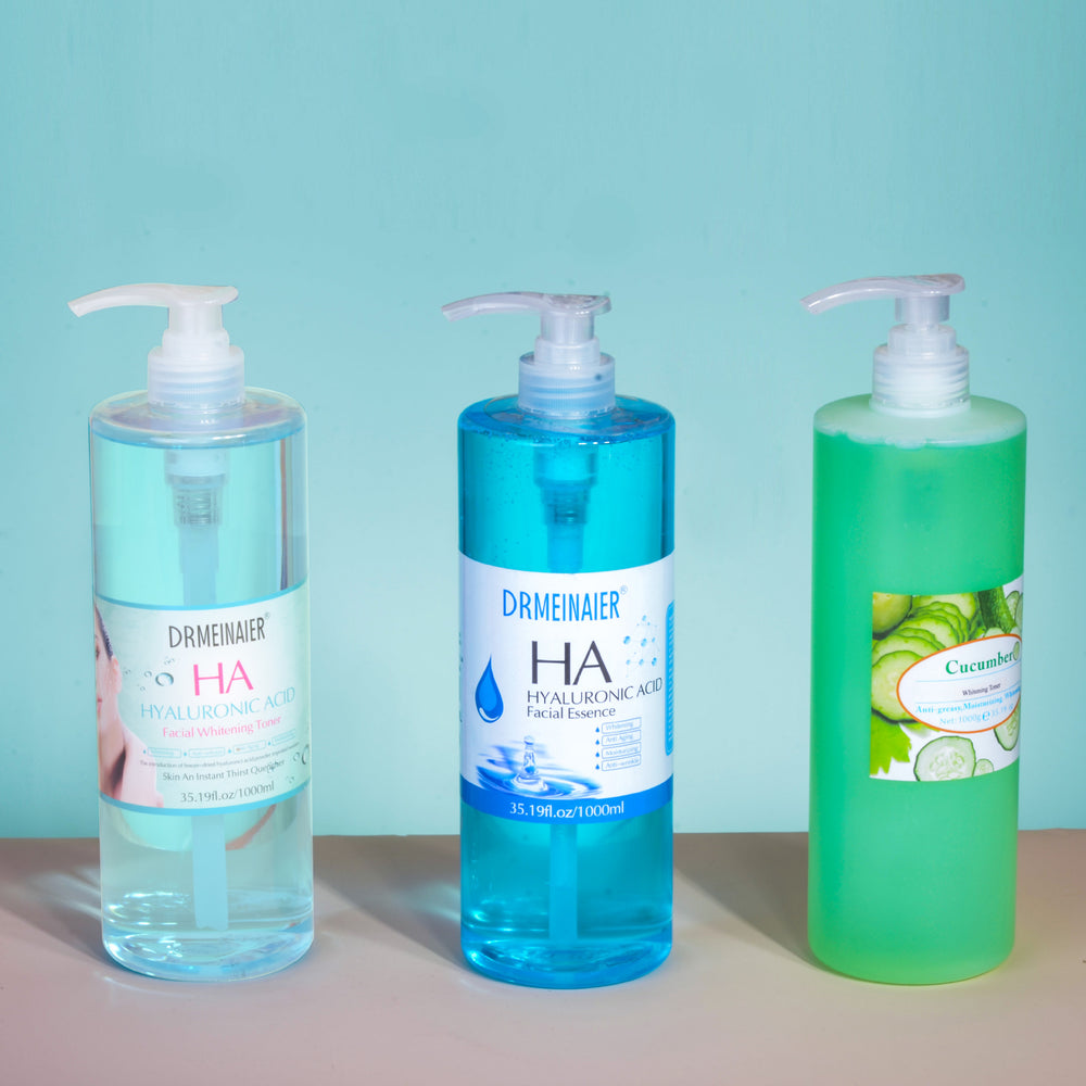 exclusive aloe vera repair and moisturizing toner, moisturizing and softening water series, refreshing, firming, brightening and shrinking water