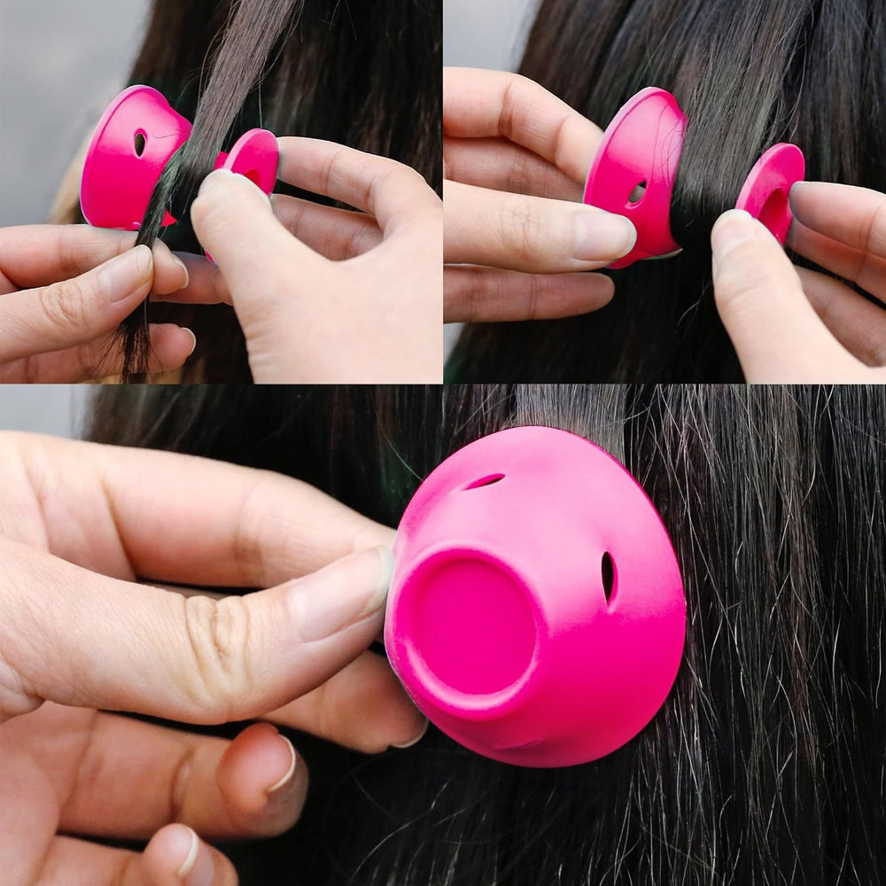 Manufacturer wholesale mushroom curling iron, bell curling ball, silicone hair-styling pear flower curl, snail curl, wavy curl, curly