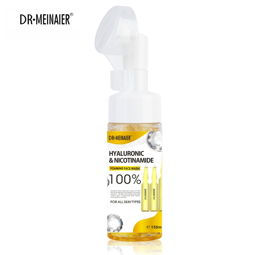 english vc bubble cleansing mousse deep cleansing makeup remover aha arbutin purifying cleansing milk 150ml