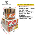 Wholesale export brightening & moisturizing carrot face cream, hydrating & firming almond turmeric face cream, moisturizer - factory direct