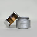 Customizable cosmetic glass bottle set: 120ml press-type lotion/essence glass bottles & 50g cream jars