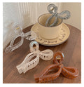 Classy bows clip women's autumnew arrival hair clip large shark clip elegant hair accessories