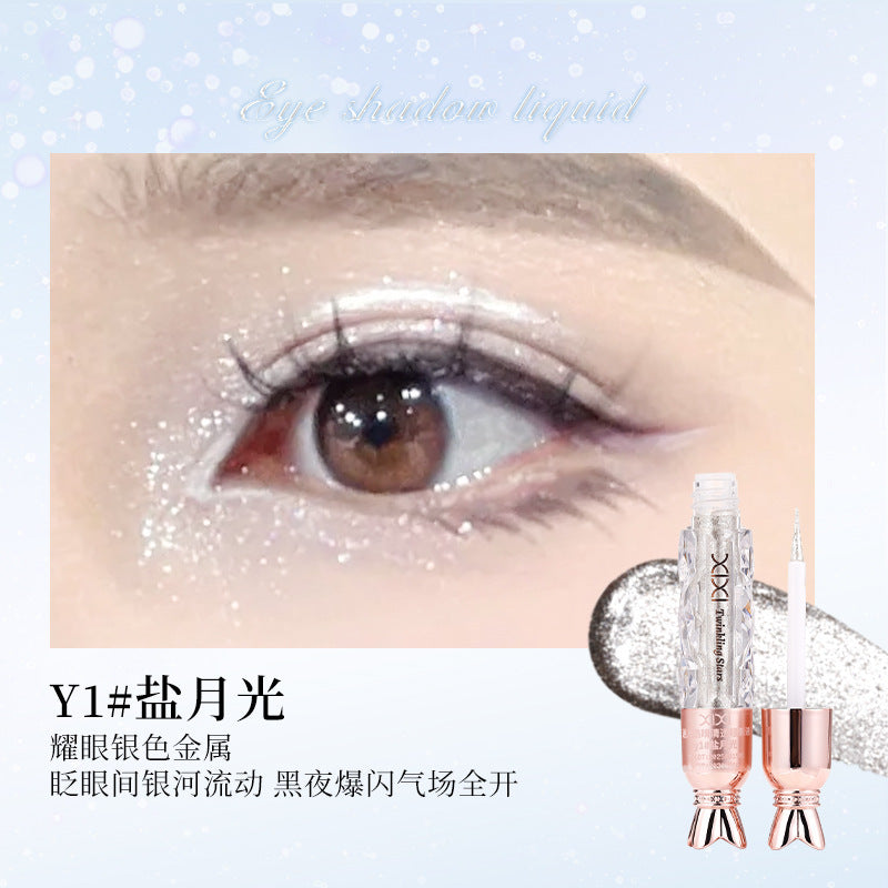 Xixi clear eye shadow liquid sequin pearlescent sparkling liquid eye shadow one drop of tear lying silkworm eye corner brightening liquid