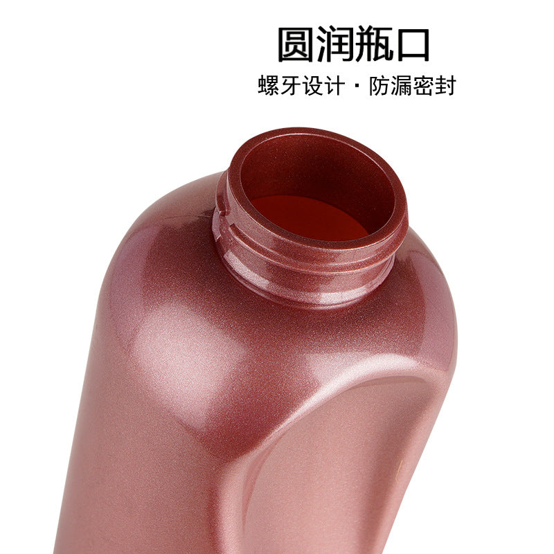 Pet shampoo dispenser bottle, press-type shower gel/lotion/hand soap bottle, plastic bottle, 500ml shampoo bottle