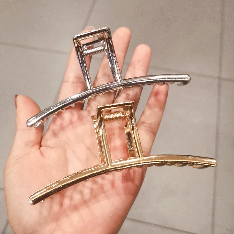 Popular metal large hair clip for women korean girlcasualelegantelegance hair clip back of head hair clip clip headwear
