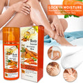 carrot turmeric body lotion 500ml - brightening, hydrating, and moisturizing body cream - wholesale