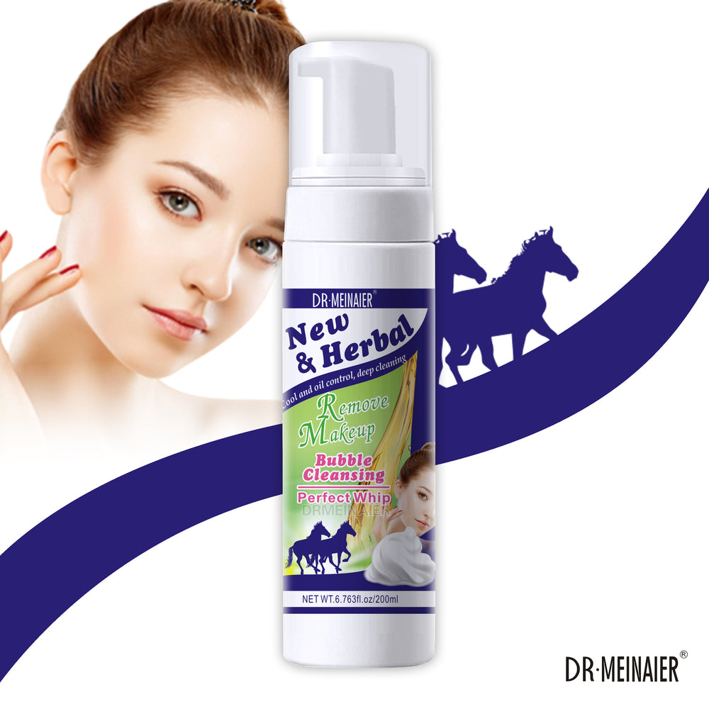 facial cleanser, cleansing facial cleanser, mild, delicate and refreshing cleansing mousse, bubble facial cleanser, export wholesale