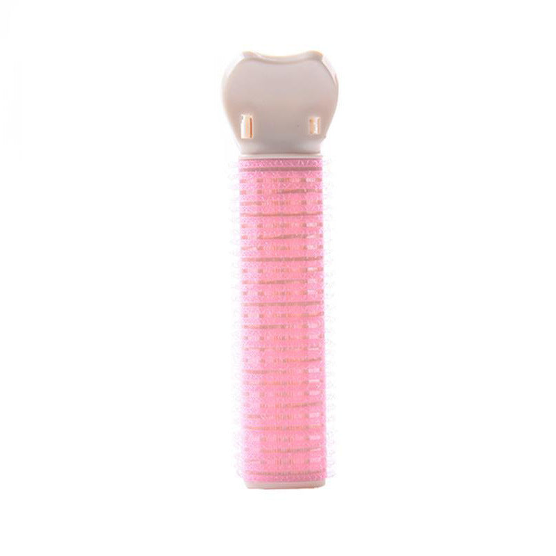 Popular korean style lazy air bangs curl hair root styling fluffy clip self-adhesive hair curl hair clip wholesale