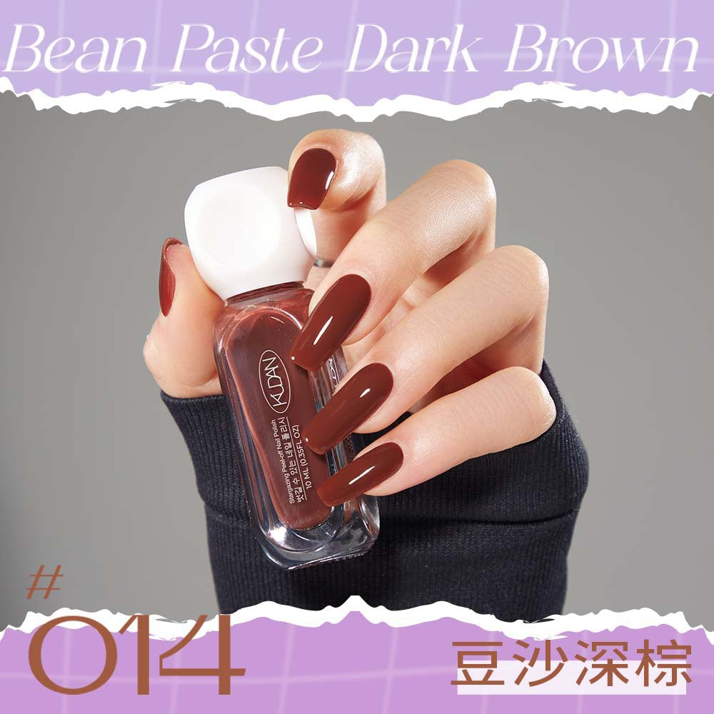 Kudan nail polish no bake quick drying water-based peelable light fragrance 10ml nail polish new cross-border best selling 41 colors