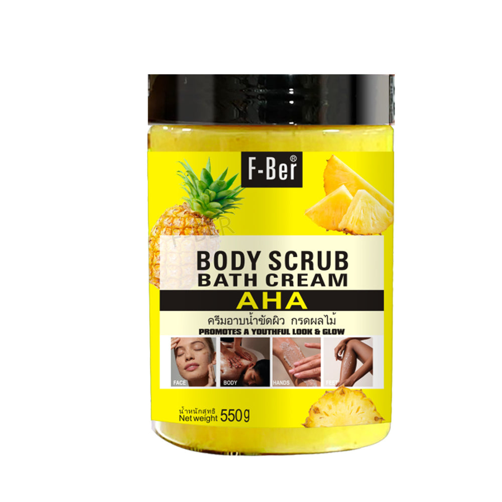 foreign trade aha fruit acid skin care series original liquid bath salt scrub sugar body lotion aha essence wholesale