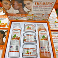 turmeric beauty salon skincare set - 5-piece massage skincare kit - wholesale for export