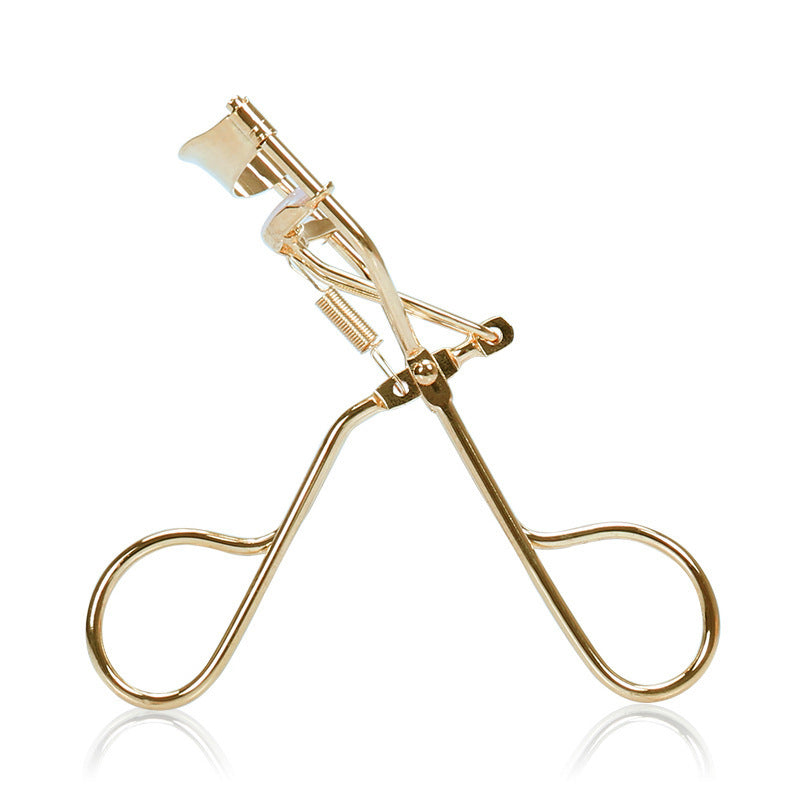 Marianne stainless steel eyelash curler - beginner-friendly, long-lasting curl, sunflower metal eyelash applicator