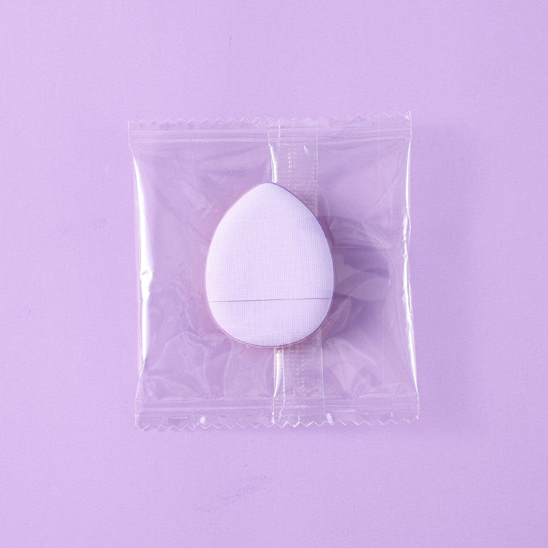 Mini pinky finger air cushion powder puff makeup sponge finger puff dry and wet dual-use powder bottom liquid does not eat powder fingertip powder puff