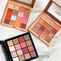 Funpark retro 16-color eyeshadow palette - trending on tiktok, perfect for beginners, earth tones