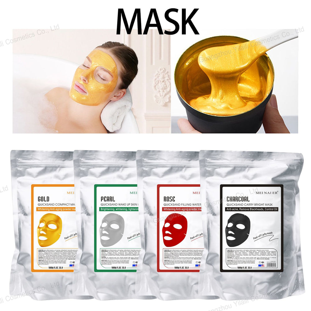 diy spa jelly mask powder collagen firming hydrating anti-aging crystal powder soft mask powder wholesale