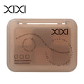 Xixi flower powder mist six-color eyeshadow palette earth milk tea color pearlescent flash matte fall and winter daily gray powder palette