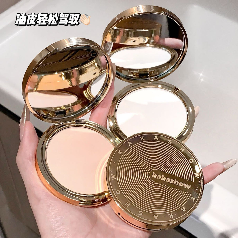 Kakashow soft matte silky setting powder matte matte long-lasting waterproof anti-sweat non-removing makeup touch-up powder