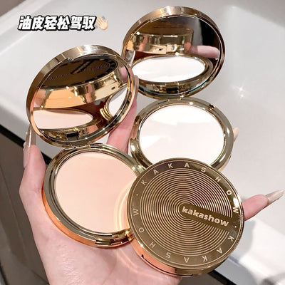 Kakashow soft matte silky setting powder matte matte long-lasting waterproof anti-sweat non-removing makeup touch-up powder