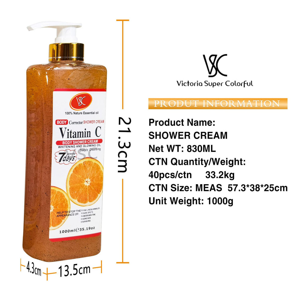 1l turmeric papaya scrub shower gel gentle moisturizing cleansing exfoliating moisturizing skin beautifying shower gel