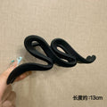 47# frosted snake black-13cm
