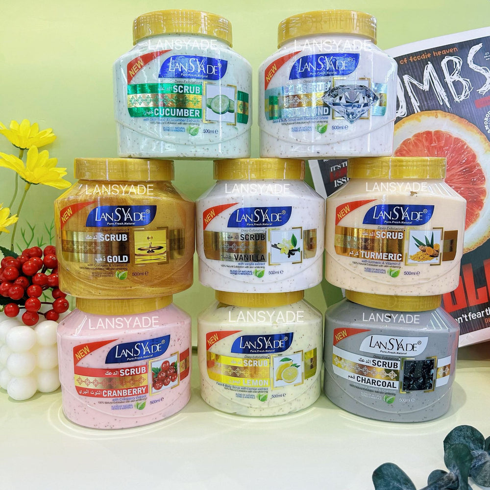 scrub 500ml exfoliating deep cleansing gentle exfoliating mud baby foreign trade wholesale