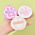 100 points cotton candy puff cat claw air cushion powder bottom liquid dry and wet dual-use powder-free large thickened sponge puff