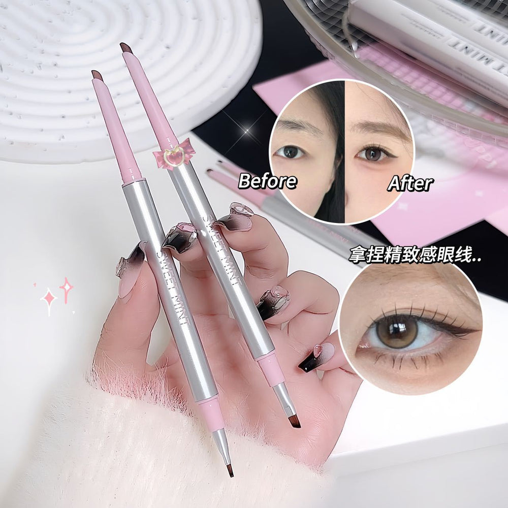 Sweet mint blade eyeliner gel pen waterproof, sweat-proof, long-lasting, non-smudge eyeliner pen