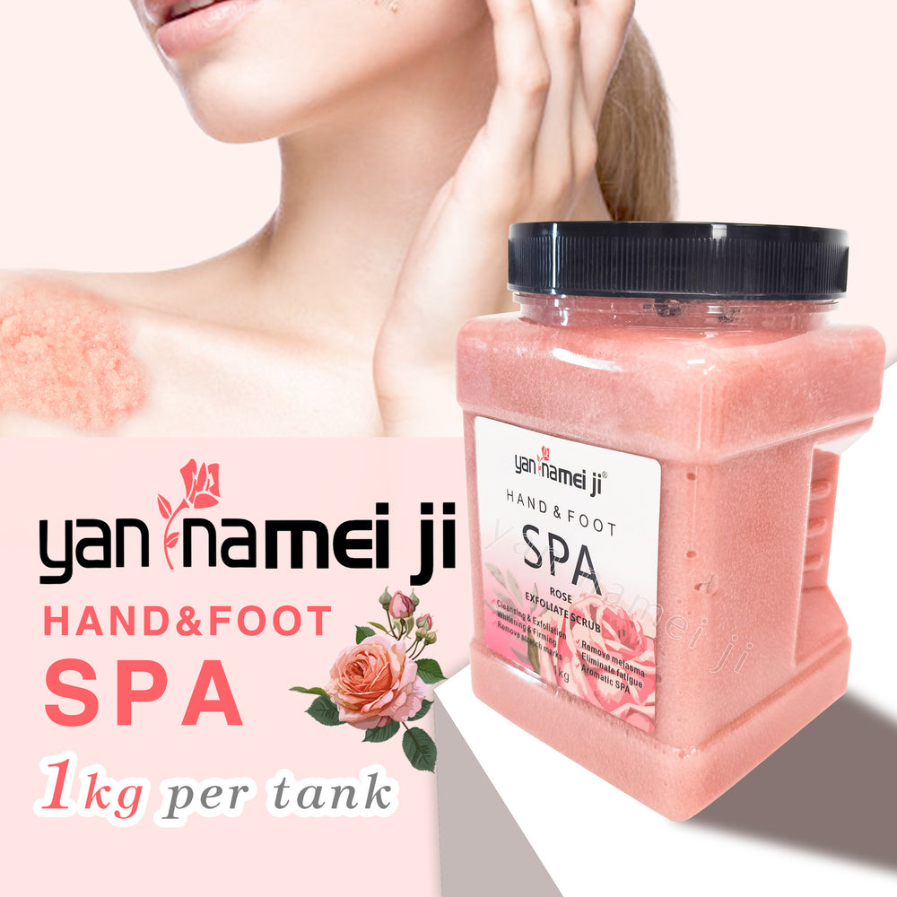 1kg scrub bath salt hand and foot scrub exfoliating deep cleansing whole body brightening wet salt